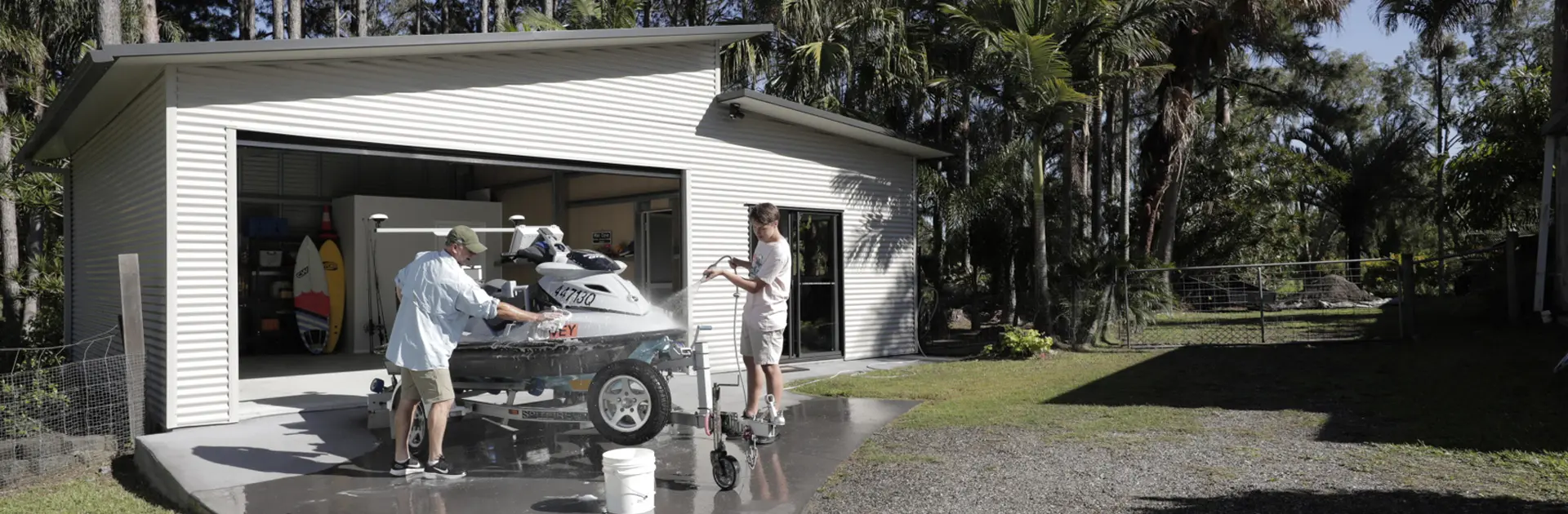 custom made garage